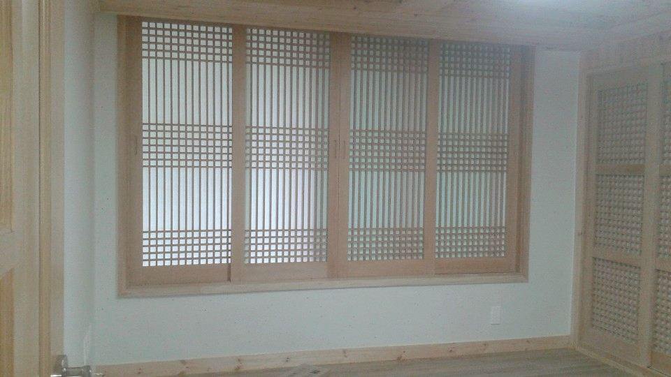 격자창 방 인테리어